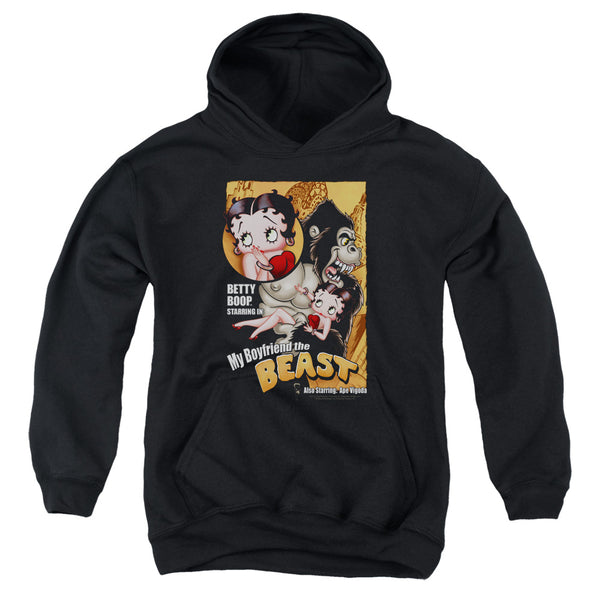 Betty Boop - Boyfriend The Beast Youth Hooded Sweatshirt