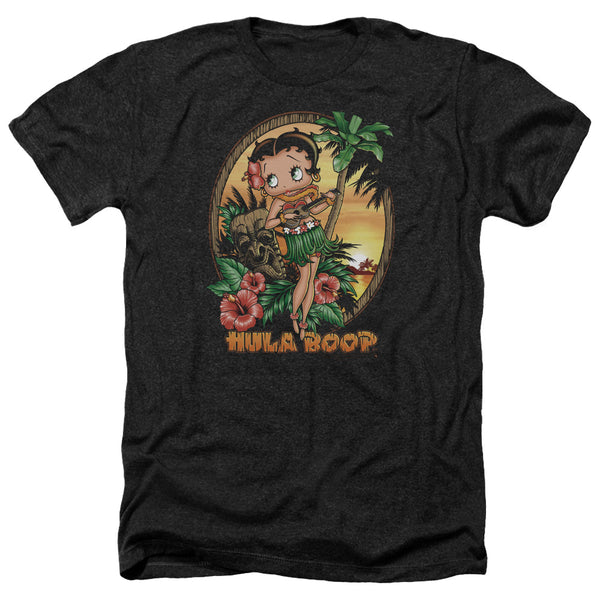Betty Boop - Hula Boop Ii Adult Regular Fit Heather Short Sleeve