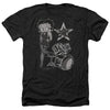 Betty Boop - With The Band Adult Regular Fit Heather Short Sleeve