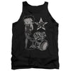 Betty Boop - With The Band Adult Tank Top