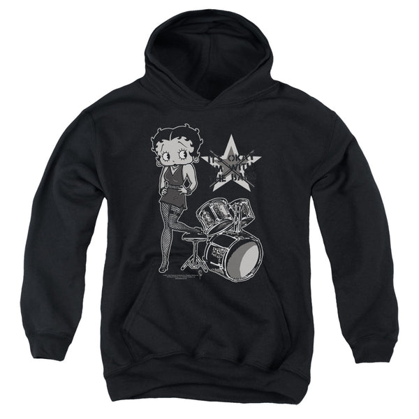 Betty Boop - With The Band Youth Hooded Sweatshirt