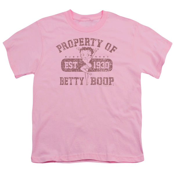 Betty Boop - Property Of Boop Youth Short Sleeve