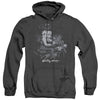 Betty Boop - Storm Rider Adult Heather Hoodie