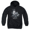 Betty Boop - Storm Rider Youth Hooded Sweatshirt