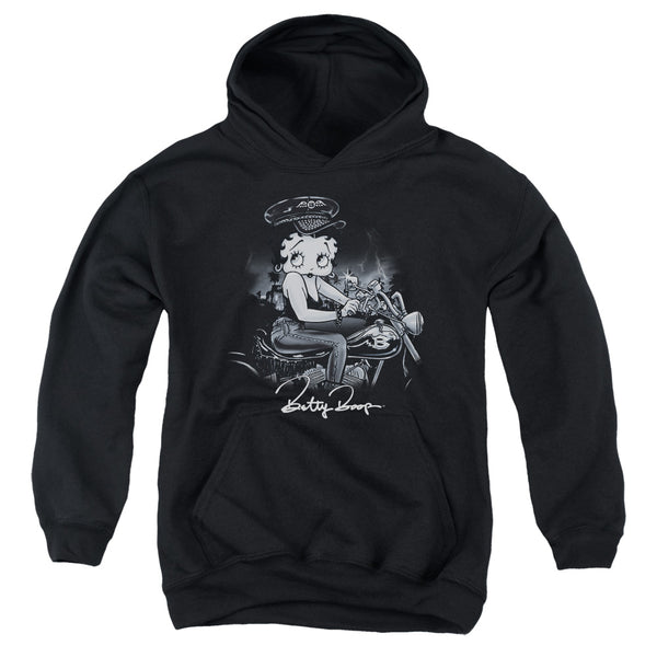 Betty Boop - Storm Rider Youth Hooded Sweatshirt