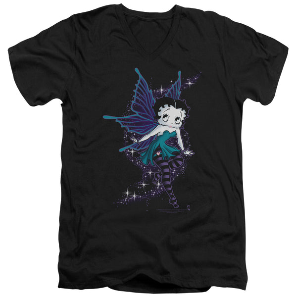 Betty Boop - Sparkle Fairy Adult Slim Fit V Neck Cotton