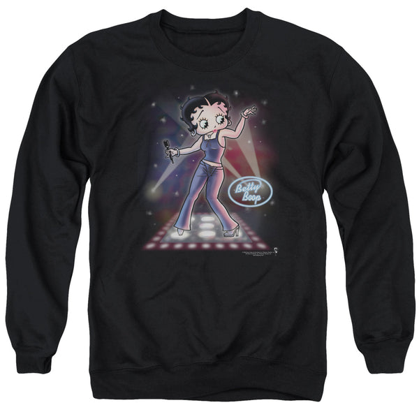 Betty Boop - Pop Star Adult Crewneck Sweatshirt