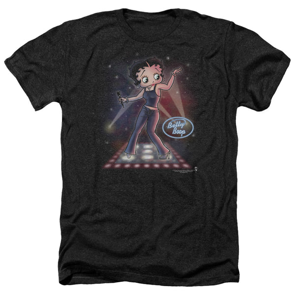 Betty Boop - Pop Star Adult Regular Fit Heather Short Sleeve