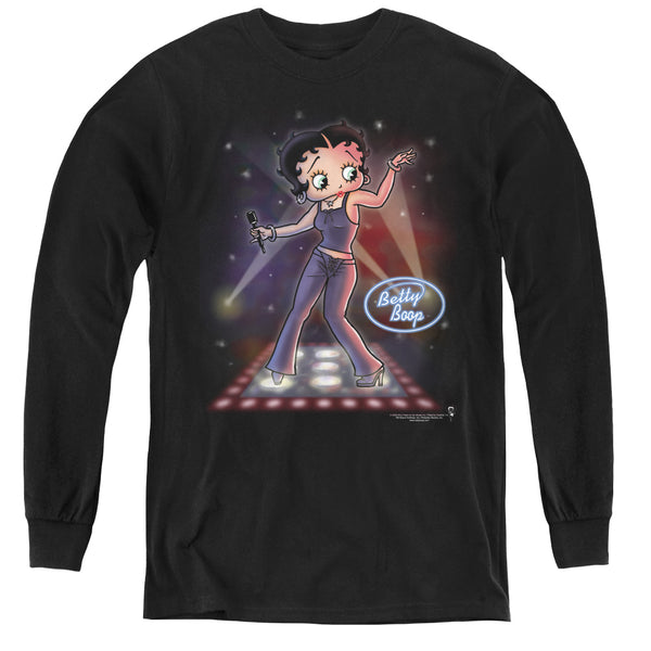 Betty Boop - Pop Star L - S Youth