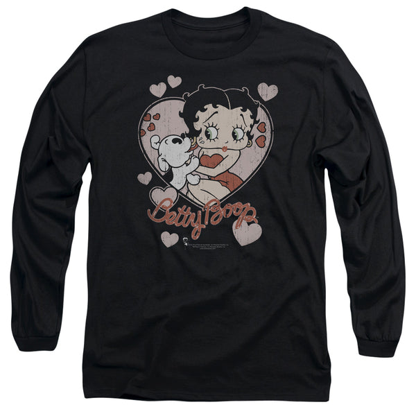 Betty Boop - Classic Kiss Adult Long Sleeve