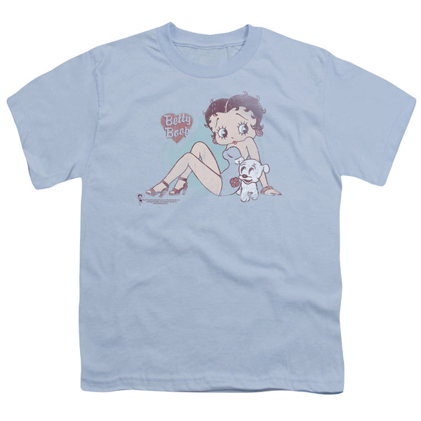 Betty Boop - Vintage Pin Pup Youth Short Sleeve