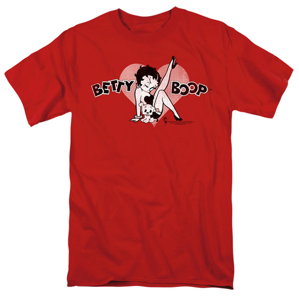 Betty Boop - Vintage Cutie Pup Adult Regular Fit Short Sleeve