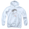Betty Boop - Vintage Wink Youth Hooded Sweatshirt