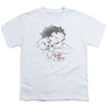 Betty Boop - Vintage Wink Youth Short Sleeve