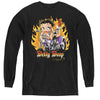 Betty Boop - Biker Flames Boop L - S Youth