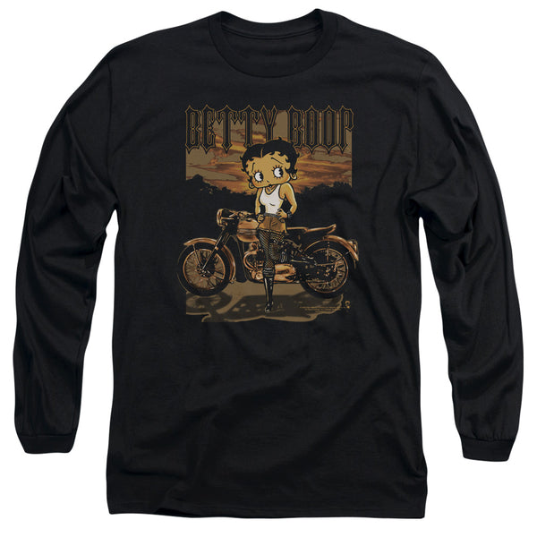 Betty Boop - Rebel Rider Adult Long Sleeve