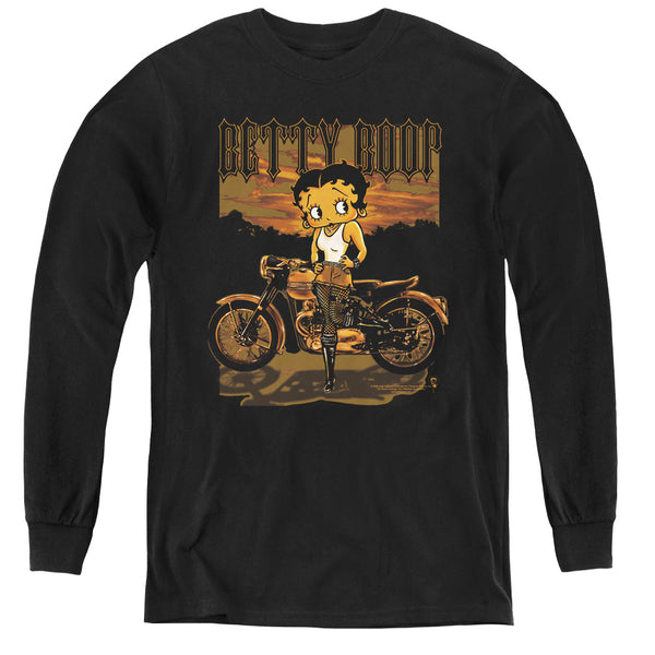 Betty Boop - Rebel Rider L - S Youth