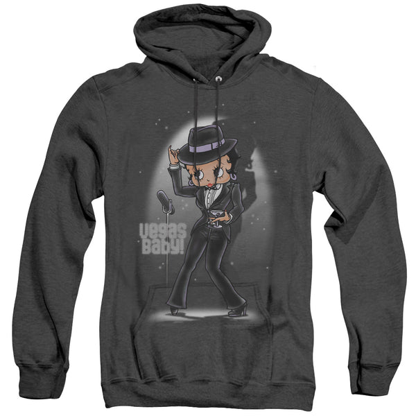 Betty Boop - Vegas Baby Adult Heather Hoodie