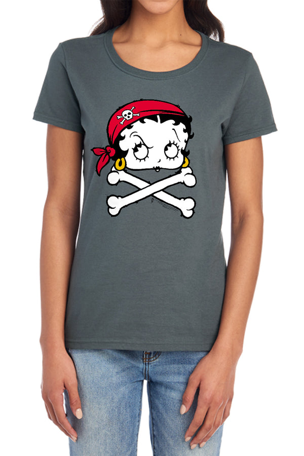 Betty Boop - Pirate Women's Short Sleeve