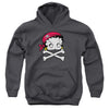 Betty Boop - Pirate Youth Hooded Sweatshirt