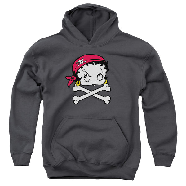 Betty Boop - Pirate Youth Hooded Sweatshirt