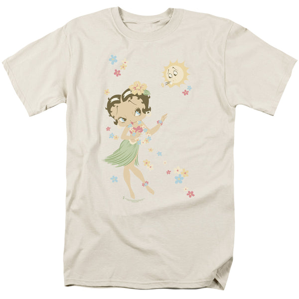 Betty Boop - Hula Flowers Adult Regular Fit Short Sleeve