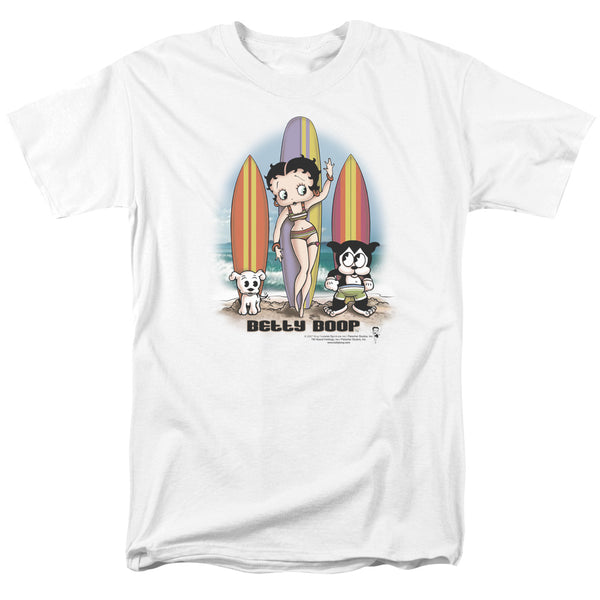 Betty Boop - Surfers Adult Regular Fit Short Sleeve