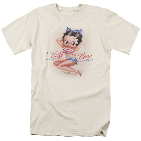 Betty Boop - Stars And Stripes Forever Adult Regular Fit Short Sleeve