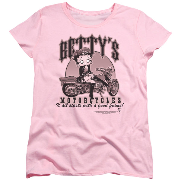 Betty Boop - Bettys Motorcycles Women's Short Sleeve