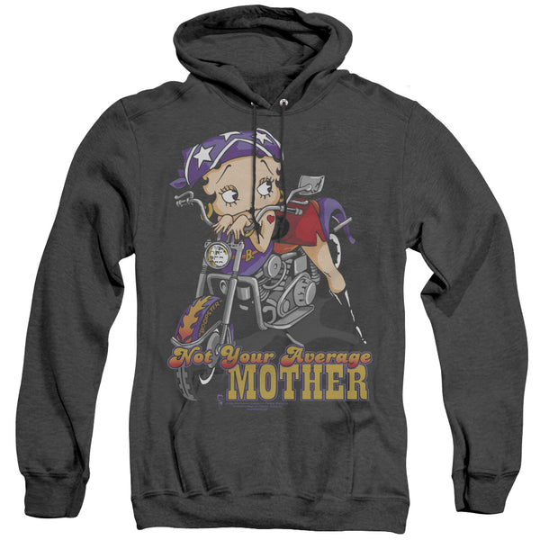 Betty Boop - Not Your Average Mother Adult Heather Hoodie