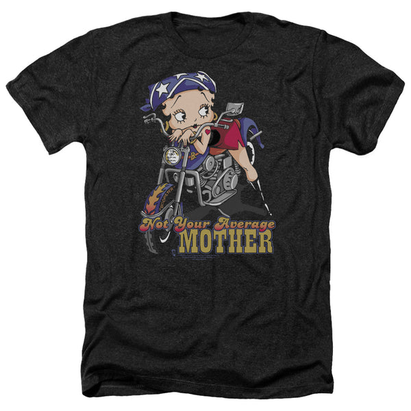 Betty Boop - Not Your Average Mother Adult Regular Fit Heather Short Sleeve