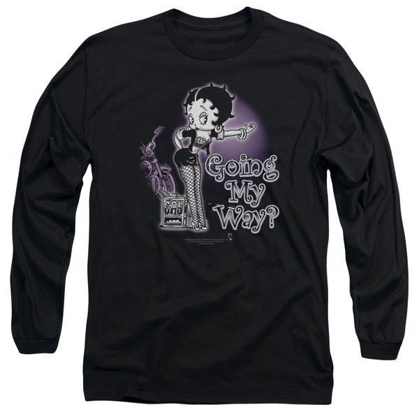 Betty Boop - My Way Adult Long Sleeve
