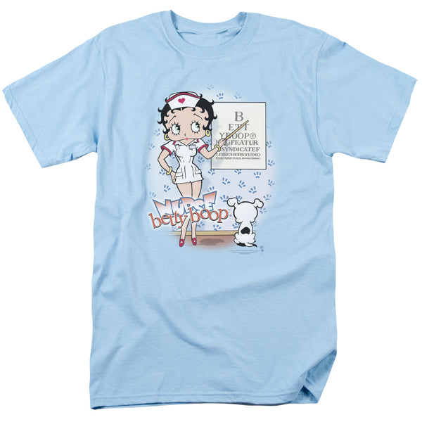 Betty Boop - Eyechart Adult Regular Fit Short Sleeve
