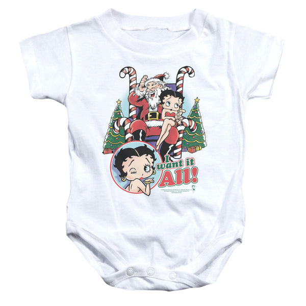 Betty Boop - I Want It All Infant Snapsuit