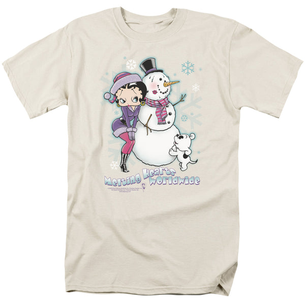 Betty Boop - Melting Hearts Adult Regular Fit Short Sleeve