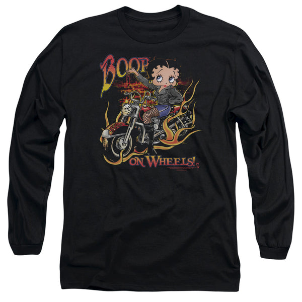 Betty Boop - On Wheels Adult Long Sleeve