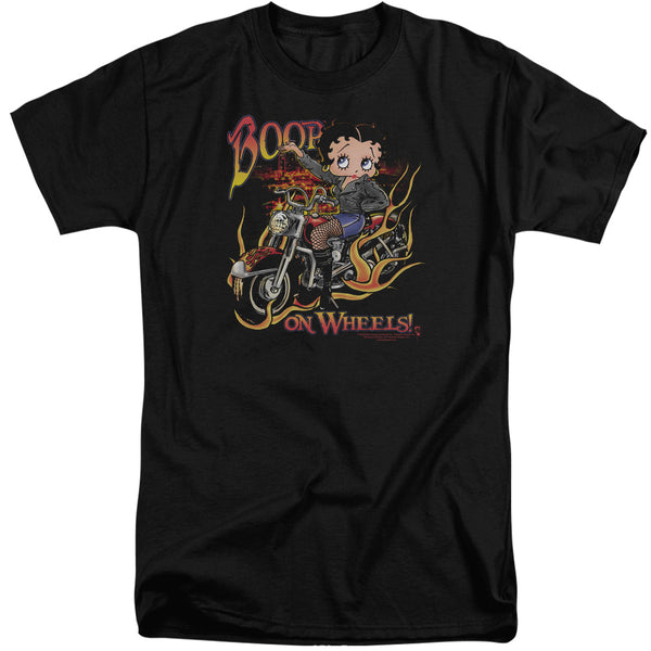 Betty Boop - On Wheels Adult Tall Fit Short Sleeve