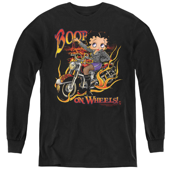 Betty Boop - On Wheels L - S Youth