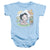 Betty Boop - Blue Butterflies Infant Snapsuit