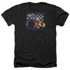 Betty Boop - Hot Rod Boop Adult Regular Fit Heather Short Sleeve