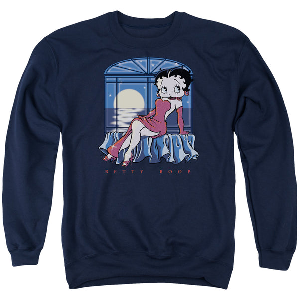 Betty Boop - Moonlight Adult Crewneck Sweatshirt