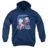 Betty Boop - Moonlight Youth Hooded Sweatshirt