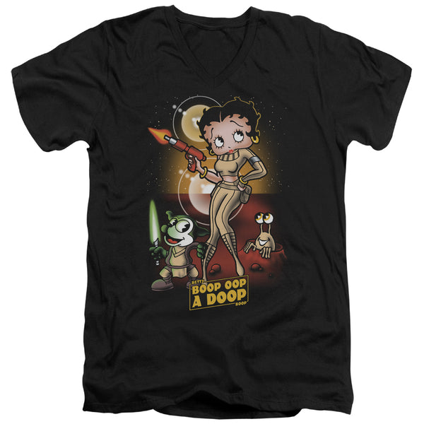 Betty Boop - Star Princess Adult Slim Fit V Neck Cotton