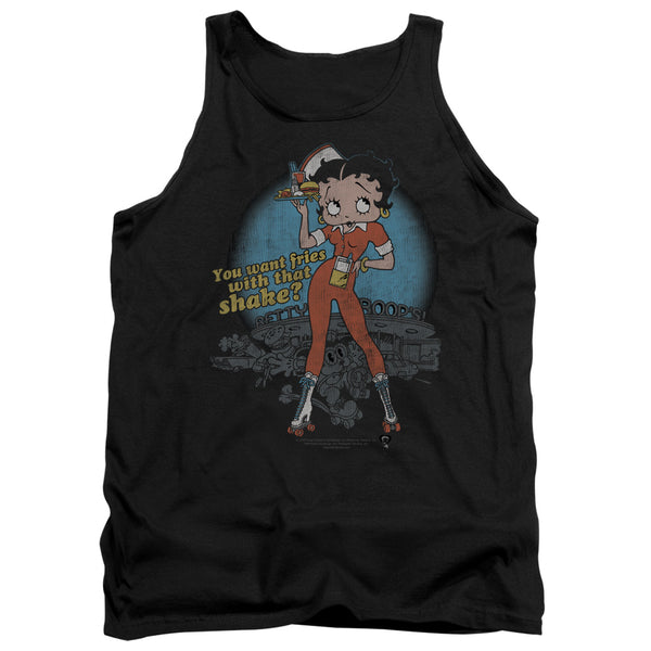 Betty Boop - Fries With That Adult Tank Top