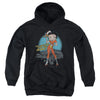 Betty Boop - Fries With That Youth Hooded Sweatshirt