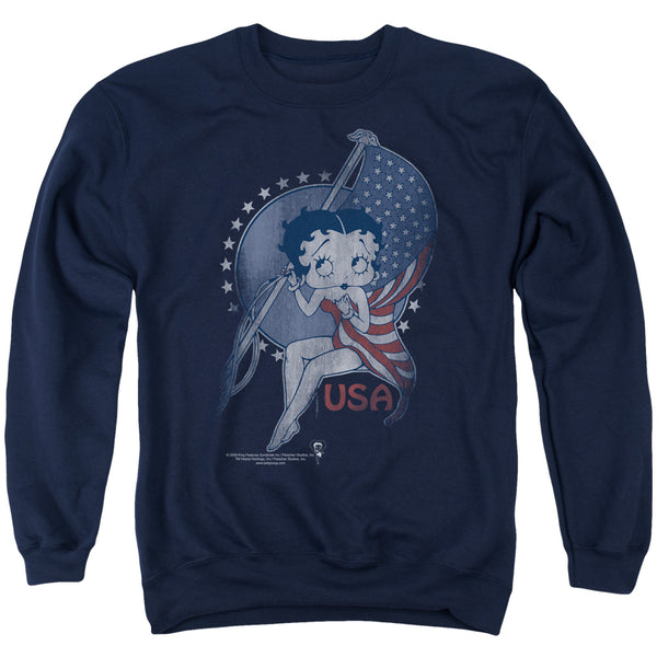 Betty Boop - Proud Betty Adult Crewneck Sweatshirt