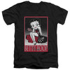 Betty Boop - Classic Adult Slim Fit V Neck Cotton