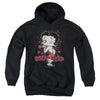 Betty Boop - Classic Kiss Youth Hooded Sweatshirt