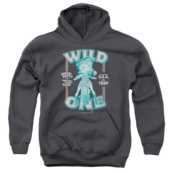 Betty Boop - Wild One Youth Hooded Sweatshirt