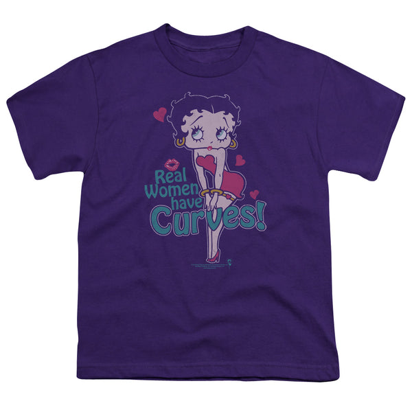 Betty Boop - Curves Youth Short Sleeve